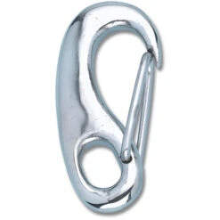 Moschettone Di Sicurezza Acciaio Inox Carico Rottura 400