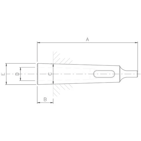 BUSSOLA DI RIDUZIONE PER PUNTE MANDRINO DA CONO MORSE 3 A 2 CM3 CM2 TRAPANO TORNIO - immagine 3