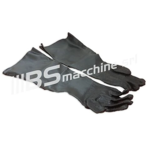 Guanti In Coppia Ricambi Per Sabbiatrice Professionale SOGI S-85 S-100 S-120 S-218 S-320