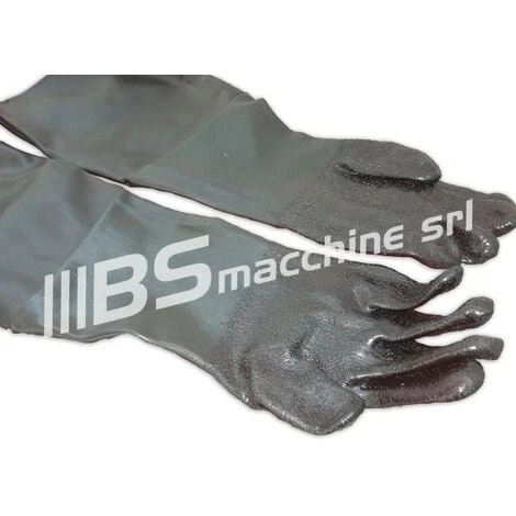 Guanti In Coppia Ricambi Per Sabbiatrice Professionale SOGI S-85 S-100 S-120 S-218 S-320 - immagine 2