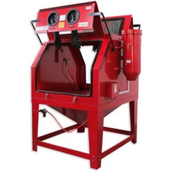 Sabbiatrice Professionale SOGI S-320 Cabina Di Sabbiatura Con Doppia Apertura E Aspiratore