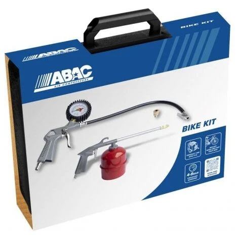 KIT PER GONFIAGGIO PISTOLA+SET UGELLO