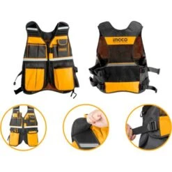 GILET PORTATTREZZI 7 TASCHE 42X60X3CM - HTVT0901 - INGCO