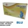GUANTI SIMILATEX BLU SET 100 PZ. LARGE