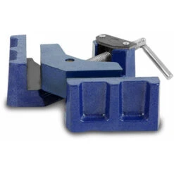 EBERTH 90° Morsa Angolare (Larghezza Di Mascelle 105 Mm, Altezza Ganasce 65 Mm, Coda Di Rondine, Asse Mandrino Orientabile)