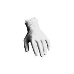GUANTI MONOUSO FP IN LATTICE TG. S 100 PZ. BIANCHI CON POLVERE