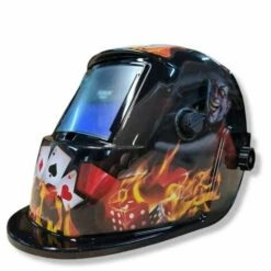 Hoteche Casco Maschera Per Saldatura A Cristalli Liquidi Vetro Autoscurante LCD