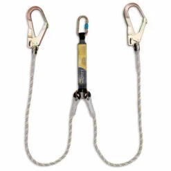 ASSORBITORE DI ENERGIA CON CORDA SEMISTATICA CERTIFICATO VGE11PFE63 - SEKURALT 363/18 1 IRUDEK