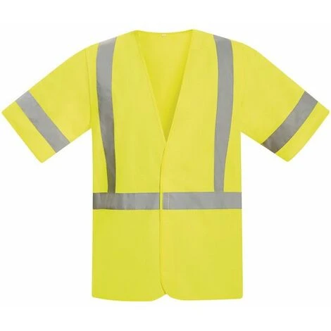 No Name Gilet Di Segnalazione Sascha Taglia XXXL Giallo EN 20471 Kl.3 SAFESTILE