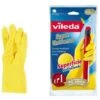 Guanti Casalinghi In Lattice Super Universal Vileda,con Grip Antiscivolo, Impermeabili, Taglia M.