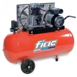 FIAC AB 100 - 268 Compressore Carrellato Elettrico Serbatoio 100 Lt 2 HP 10 Bar