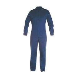 TUTA DA LAVORO IN COTONE BLU TUTA MECCANICI FABBRI OPERAI Divisa Operaio