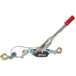 ARGANO MANUALE A FUNE CAVO ACCIAIO VERRICELLO TRAZIONE 4000KG RIBITECH PRTIRF4