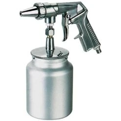 ASTURO 3272000 PISTOLA PER SABBIATURA SEMI PROFESSIONALE PS-4, ARGENTO/GRIGIO