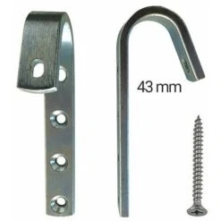 Crochets En Acier Pour échelle De Meunier Bois - Vendus Par Paires - MAT54013