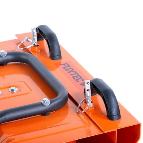 Spazzolatrice Spazzatrice A Scoppio Spazzaneve 196cc Sgombraneve Fuxtec KM196 - immagine 3