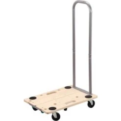 WOLFCRAFT 5548000 CARRELLO PER MOBILI FT 350 B, DIVISIBILE, CON MANIGLIA, FUNZIONE 5 IN 1 CAPACITÀ DI CARICO FINO A 300 KG CONFEZIONE 1, 565 X 960 X 390 MM