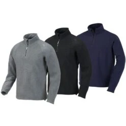 Felpa Da Lavoro In Micropile Industrial Starter Monviso 04805 - L - Grigio