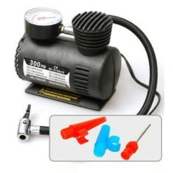 Trade Shop - Mini Compressore Portatile Canotti Auto Salvagenti 12v Per Auto Bici Moto
