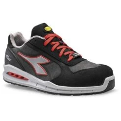 Sacrpe Diadora Utility Run Net Airbox Basse S3 | Asphalt, Misura 44 - Diadora Utility