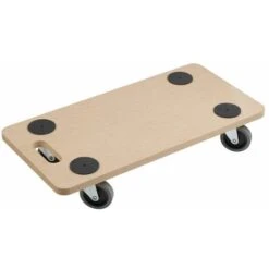 Transportroller MDF / TPE 590x290x18mm, 200KG