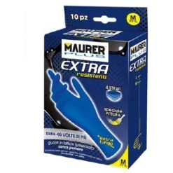 No Brand MAURER-PLUS GUANTI MONOUSO LATTICE EXTRA XL MAURER PLUS (CF.10PZ)