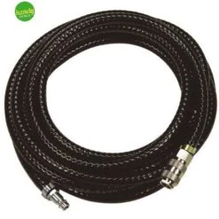 TUBO PER ARIA COMPRESSA STANLEY IN GOMMA CON ATTACCHI UNIVERSALI 1/4 Ø 6 X 11 MM 10 MT