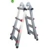 SCALA TELESCOPICA SICOS 4 + 4 PROFI AUTO GRIGIO 100 X 58 X 20 CM