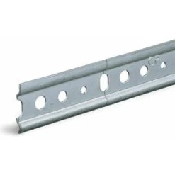 BARRA REGGIPENSILI DFL IN ACCIAIO ZINCATO PER MOBILI PENSILI E CUCINA ALTEZZA 50 MM LUNGHEZZA 2 METRI