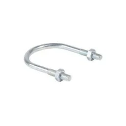 Staffa Zincata Con Dado Per Tubo 80x90 PLOMBELEC