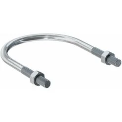 Staffa Per Tubo D'acciaio 40x49, Set Di 10 I.N.G Fixations