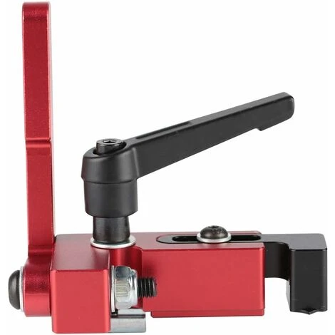 45 Tipi Di Strumenti Per La Lavorazione Del Legno Tronco Obliquo Arresto A T Dado A T Dispositivo Di Limite Di Lunghezza Preciso Strumento Per La Lavorazione Del Legno Con Limite Di Linguetta Rossa - immagine 2
