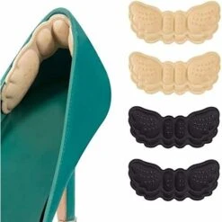 Inserti Per Tallone, Cuscinetti Per Tallone Pattini Per Scarpe Larghe Inserti Troppo Larghi Grip Fodere Protezioni Per Tallone Per Donna Uomo 4 Paia