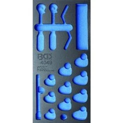 BGS OFFICINA INTARSIO VUOTO PER PIEDI E CHIAVE APERTA AD ANELLO, 15 PEZZI, 1 PEZZO, 4049 1
