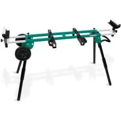 VONROC Supporto Mobile Per Troncatrice. Estensione Base Universale. Regolabile In Altezza E Larghezza. Capacità Di Carico 150 Chili