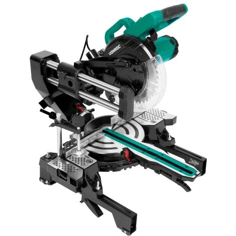 VONROC Supporto Per Troncatrice. Estensione Base Universale. Regolabile In Altezza E Larghezza. Capacità Di Carico 150 Chili - immagine 4