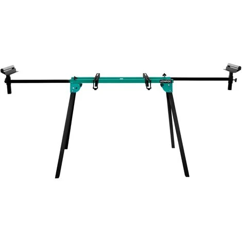 VONROC Supporto Per Troncatrice. Estensione Base Universale. Regolabile In Altezza E Larghezza. Capacità Di Carico 150 Chili - immagine 5