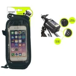 Trade Shop - Portacellulare Smartphone Oggetti Impermeabile Per Telaio Bici Bicicletta Xc2652