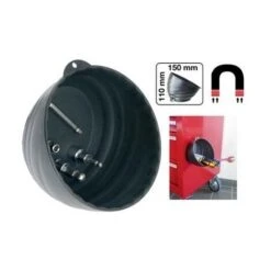 BGS MAGNETICA CIOTOLA BORDO EXTRA ALTO, DIAMETRO 145 MM, 1 PEZZI, 67100