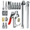 Kit Accessori Compressore Ad Aria Compressa 17 Pz Raccordi Innesti 1/4