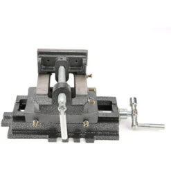 Morsa A Croce 100mm 4 Regolabile Ganasce Per Trapano A Colonna Da Banco