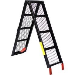 XPOtool Rampa Di Carico Pieghevole Max 340kg Acciaio Superficie Gommata Per Moto