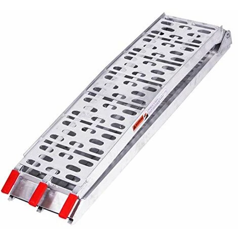 Nova Rampa Di Carico Accesso Per Moto E Quad Pieghevole In Alluminio Carico Max.340kg - immagine 4