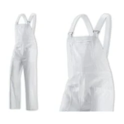 TUTE SALOPETTE PANTALONE CON PETTORINA REALIZZATO TESSUTO TERITAL TG 52 (31074)