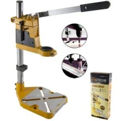 SUPPORTO VERTICALE A COLONNA PER TRAPANO COLLO 43 Mm + RIDUTTORE DA 35 Mm