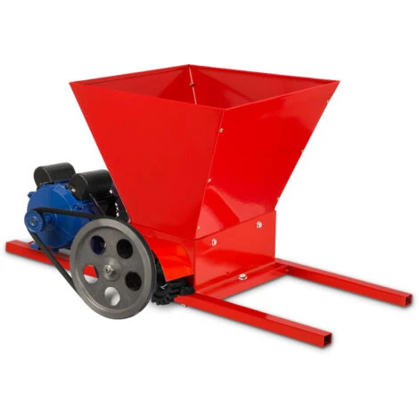 Vertes Pigiatrice Uva Macinino Per Frutta Torchio Mulino, Apertura Della Tramoggia 40x38cm, Elettrico 550W, Per La Lavorazione Delluva Per Ottenere Una Purea, 2 Rulli Massicci - immagine 2