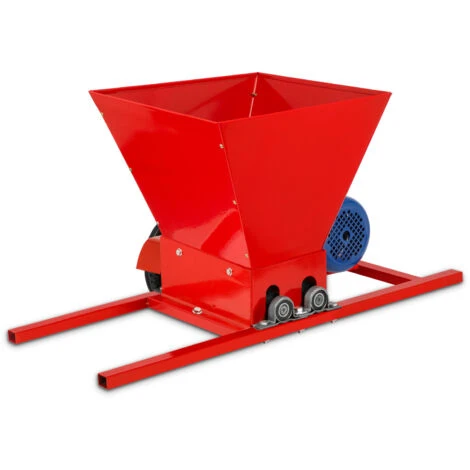 Vertes Pigiatrice Uva Macinino Per Frutta Torchio Mulino, Apertura Della Tramoggia 40x38cm, Elettrico 550W, Per La Lavorazione Delluva Per Ottenere Una Purea, 2 Rulli Massicci - immagine 3