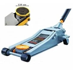 CRICK CRIC SOLLEVATORE MARTINETTO IDRAULICO A CARRELLO 3 TON MODELLO BASSO