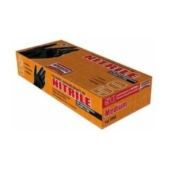 Guanti In Nitrile Monouso Neri Da Lavoro Spessi Arexons Resistenti 50 Pz. – Tg. L