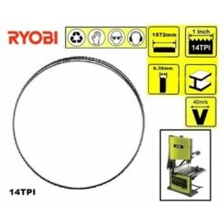 LAMA DI RICAMBIO 1572 Mm 14TPI PER SEGA A NASTRO RYOBI MOD. RBS904